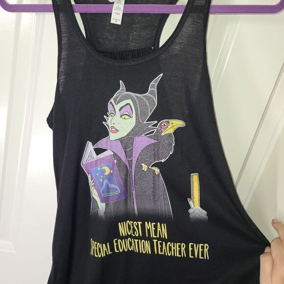 Malefecient Special Ed Teacher Racerback Tank - Picture 1 of 4